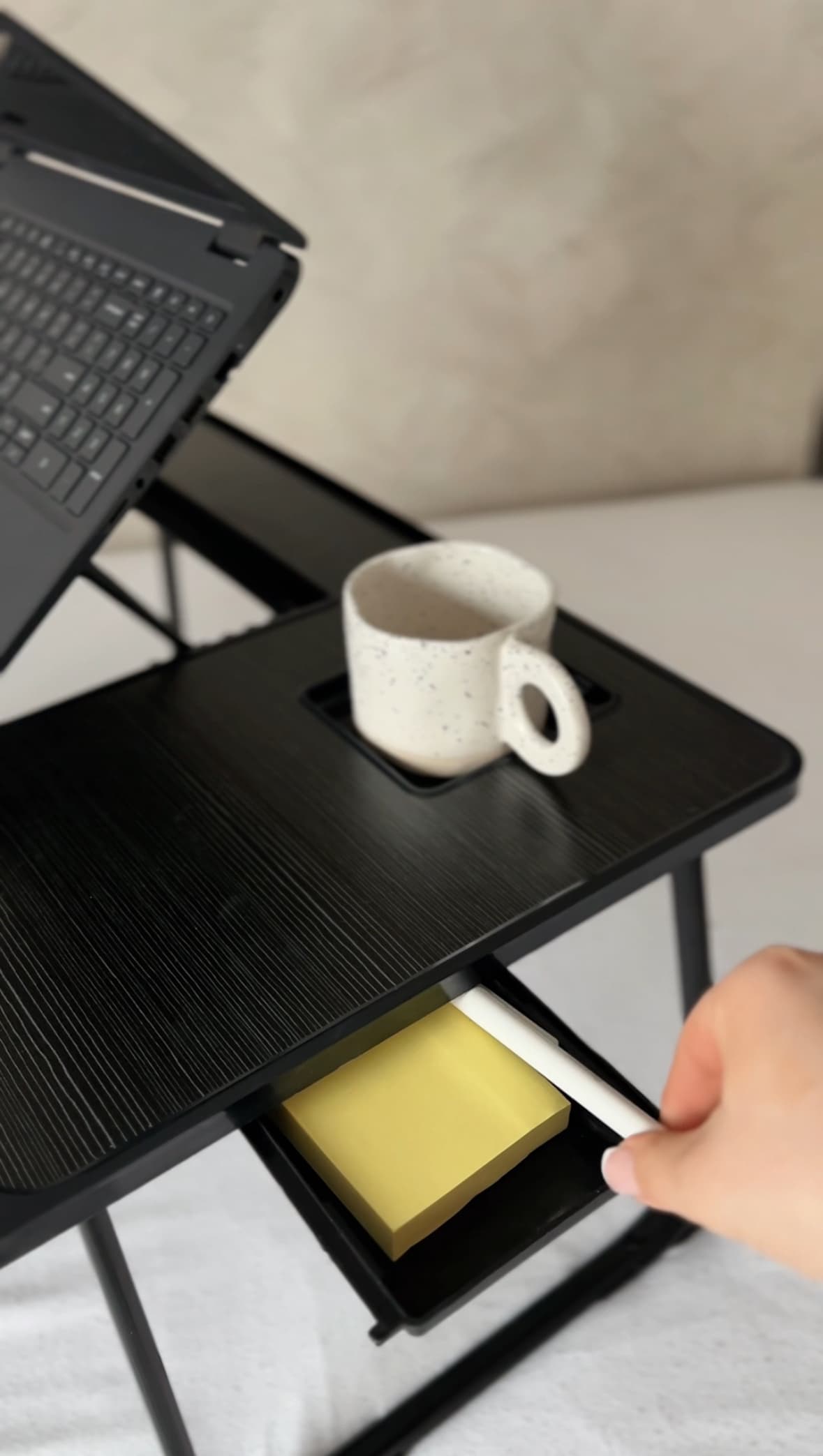 Składana podstawka pod laptop z regulacją wysokości – ergonomiczny stojak na komputer